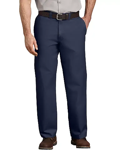Dickies LP2272 Men's Industrial Relaxed Fit Straig DARK NAVY _40 front view