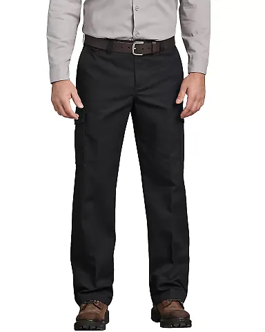 Dickies LP5370 Men's Industrial Relaxed Fit Straig BLACK _40 front view