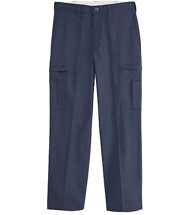 Dickies LP2372 Men's Industrial Relaxed Fit Cargo  DK NAVY _34 front view