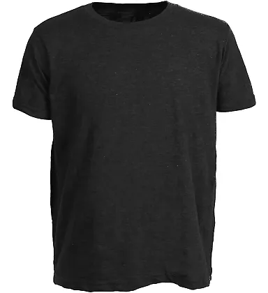 Tultex 295 - Youth Heavyweight Tee Heather Charcoal front view