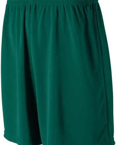 Augusta Sportswear 805 Wicking Mesh Short in Dark green front view