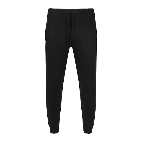 1001 Unisex Basic Jogger  in Black front view
