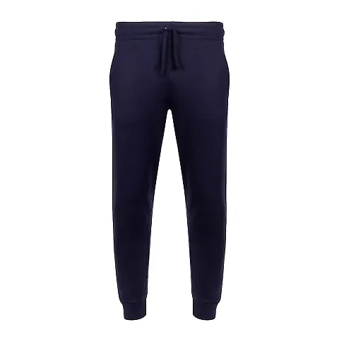 1001 Unisex Basic Jogger  in Navy front view