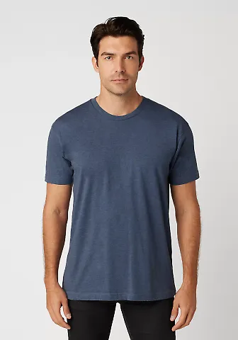 Cotton Heritage MC1082 in Shale blue heather front view