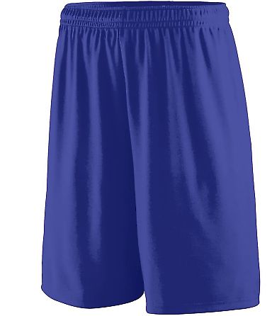 Augusta Sportswear 1420 Training Short in Purple front view