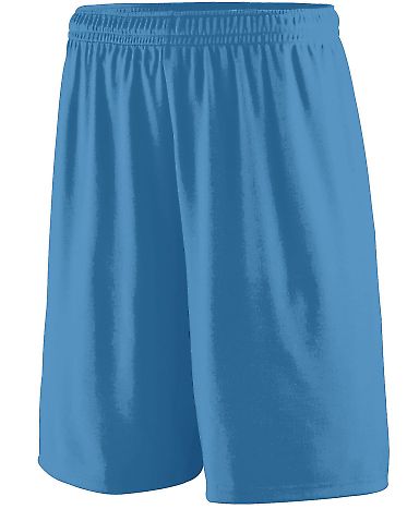 Augusta Sportswear 1420 Training Short in Columbia blue front view
