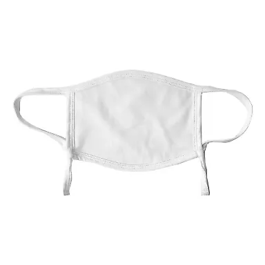 Valucap VC25Y ValuMask Youth Adjustable White front view