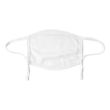 Valucap VC30 ValuMask Polyester Adjustable White Polyester front view