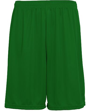 Augusta Sportswear 1421 Youth Training Short in Dark green front view