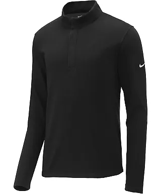 Nike BV0398  Dry Victory 1/2-Zip Cover-Up Black front view