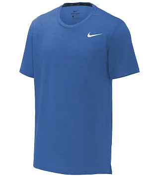 Nike AO7580  Breathe Top Royal Hthr front view