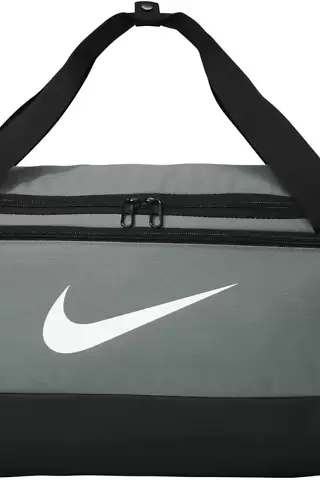 Nike BA5957  Small Brasilia Duffel Flint Grey front view