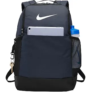 Nike BA5954  Brasilia Backpack Midnight Navy front view