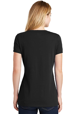 New Era LNEA101 Ladies Heritage Blend V-Neck Tee Black