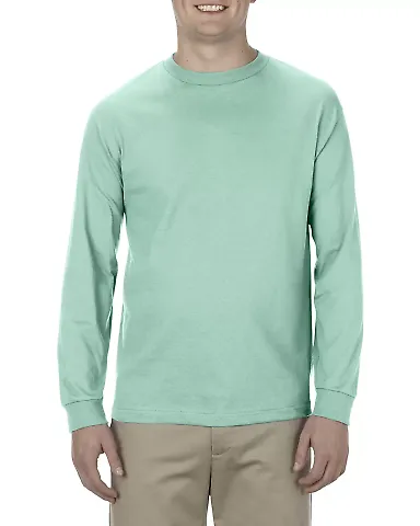 Alstyle 1304 Adult Long Sleeve T Shirt by American Celadon front view