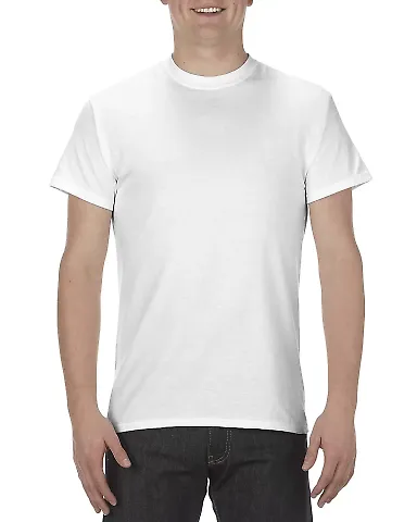 1901 ALSTYLE Adult Short Sleeve Tee White front view