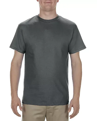 1901 ALSTYLE Adult Short Sleeve Tee Charcoal front view