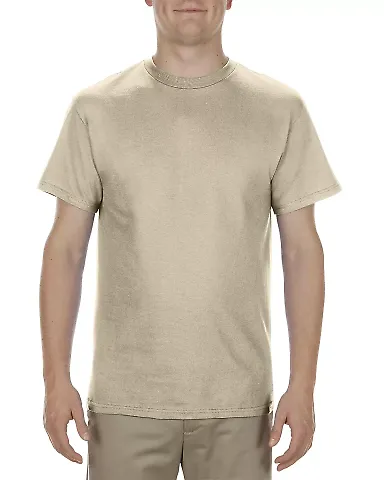 1901 ALSTYLE Adult Short Sleeve Tee Sand front view