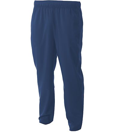 A4 N6014 - The Element Training Pant Navy front view