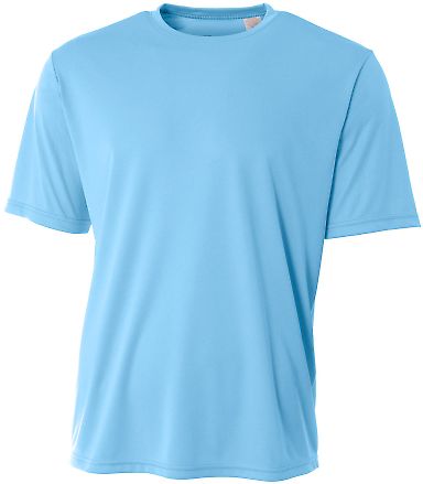 A4 N3402 - Basic Sprint Tee in Light blue front view