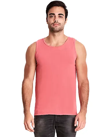 Next Level Apparel 7433 Adult Inspired Dye Tank in Guava front view