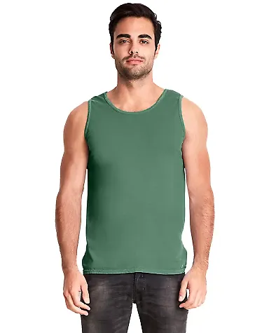 Next Level Apparel 7433 Adult Inspired Dye Tank in Clover front view