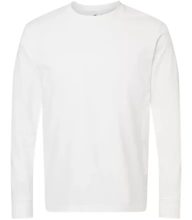 Next Level Apparel 1801 Unisex Ideal Heavyweight L WHITE front view