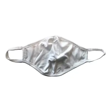 Next Level Apparel M100 Adult Eco Face Mask WHITE front view