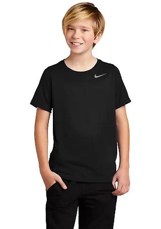 Nike 840178  Youth Legend  Performance Tee Black front view