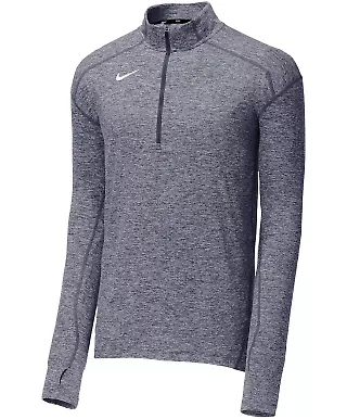 Nike 896691  Dry Element 1/2-Zip Cover-Up Navy Hthr front view