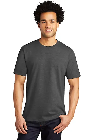 Port & Company PC600 Bouncer Tee Dark Hthr Grey front view