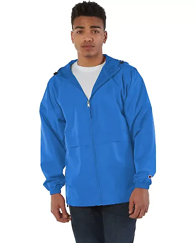 Champion Clothing CO125 Anorak Jacket Royal Blue front view