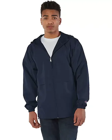 Champion Clothing CO125 Anorak Jacket Navy front view