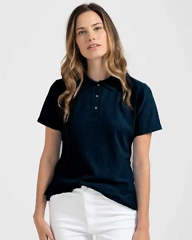 Tultex 401 - Women's Sport Polo Navy front view