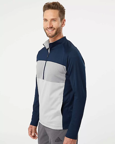 Adidas Golf Clothing A492 3-Stripes Competition Quarter-Zip Pullover ...