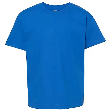 3381 ALSTYLE Youth Retail Short Sleeve Tee Royal front view