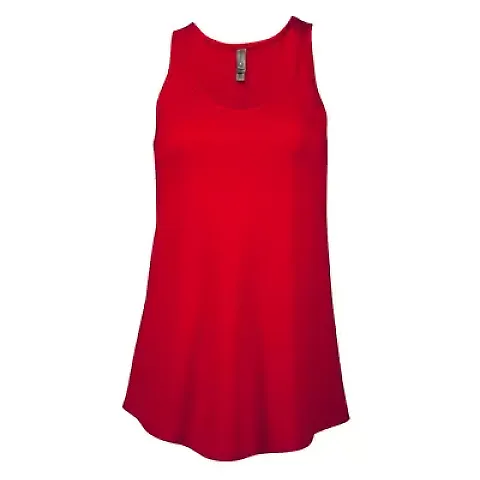 Delta Apparel P506C   Ladies Tank CVC in Red fh9 front view