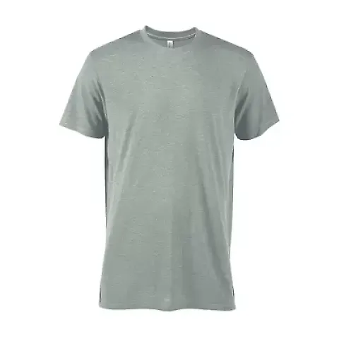 Delta Apparel P601T Adlt Short Sleeve Crew Triblen in Sea glass v7l front view