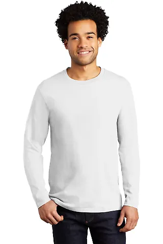 Port & Company PC600LS    Long Sleeve Bouncer Tee White front view