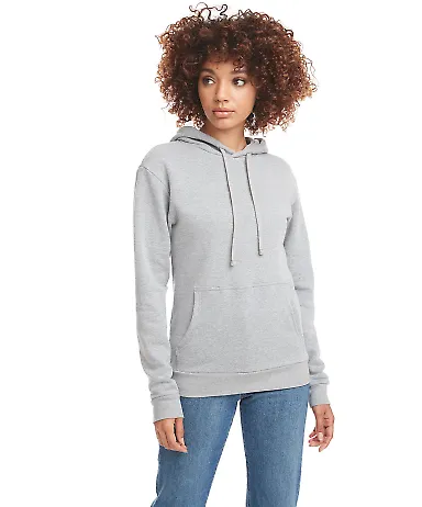 Next Level Apparel 9302 Unisex Classic PCH  Pullov HEATHER GRAY front view