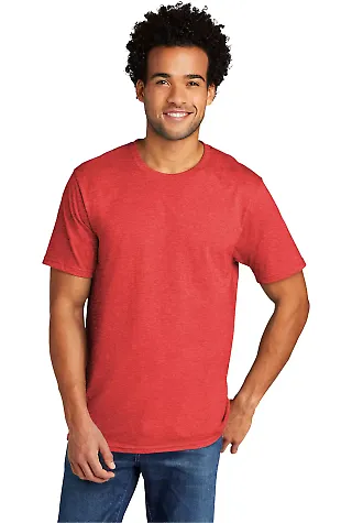 Port & Company PC330    Tri-Blend Tee in Brtredhthr front view