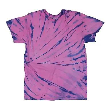 Dyenomite 200SW Sidewinder Tie-Dyed T-Shirt in Andromeda front view