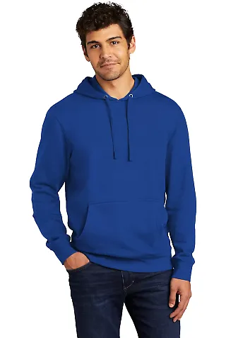 District Clothing DT6100 District   V.I.T.  Fleece in Deep royal front view