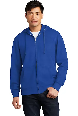 District Clothing DT6102 District   V.I.T.  Fleece Deep Royal front view