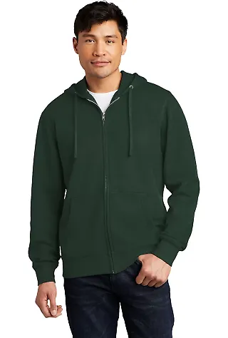 District Clothing DT6102 District V.I.T. Fleece Forest Green front view