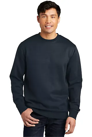 District Clothing DT6104 District   V.I.T.  Fleece New Navy front view
