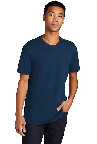 Next Level 3600 Premium Cotton Slim Fit Unisex Tee in Cool blue front view
