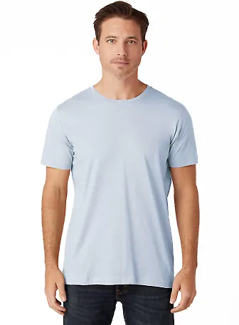 Cotton Heritage OU1060 The Essential Tee Blue Fog front view
