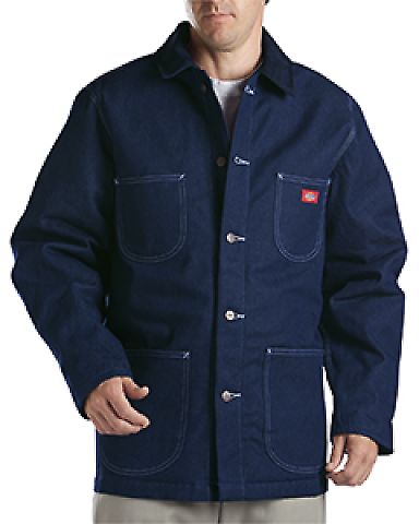 Dickies Workwear 3494 Unisex Denim Blanket Lined C INDIGO BLUE front view