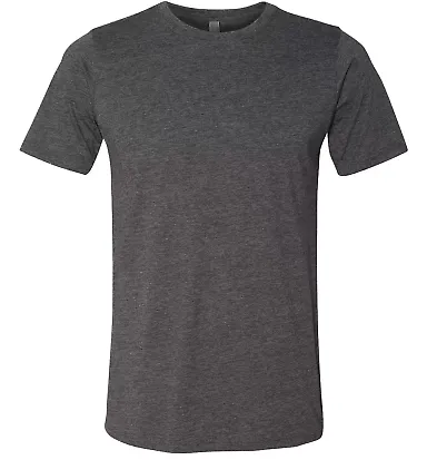 Next Level 6200 Men's Poly/Cotton Tee CHARCOAL front view